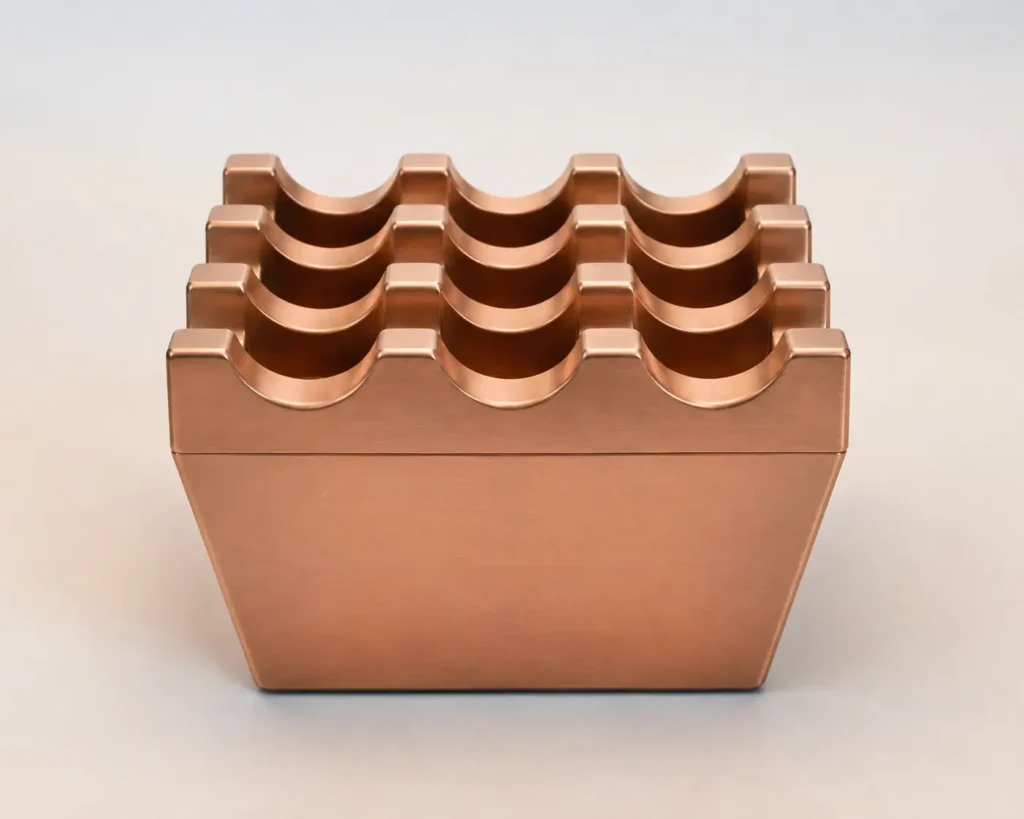 Ashtray Rose Gold 9 Holes Stainless Steel