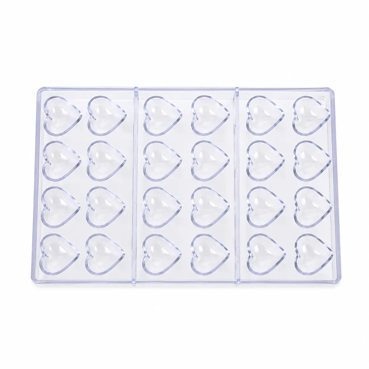 CHOCOLATE MOLD – MINI HEART 21 CAVITY