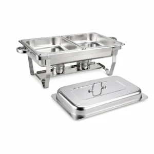 OBLONG ROLL CHAFING DISH 9 LITRE STANDARD