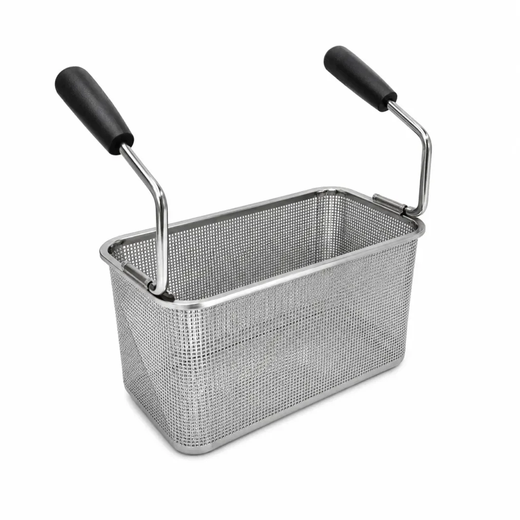 Pasta Strainer, Double for Pasta Cooker Heavy Duty