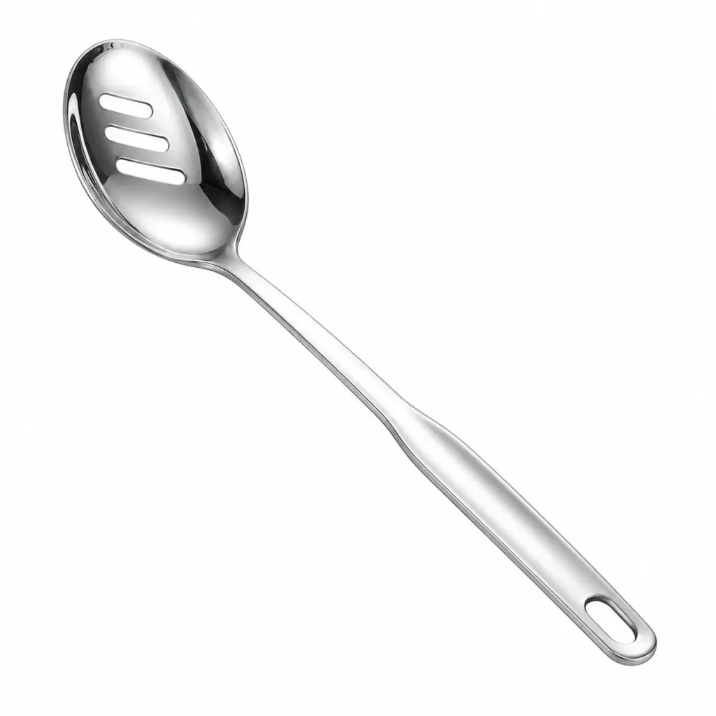 Serving Spoon Slotted Stainless Steel 304