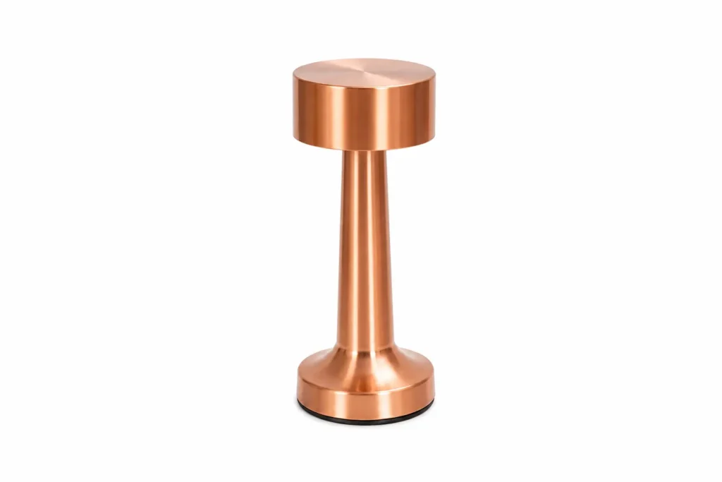 Table Lamp Rose Gold Color Heavy Duty