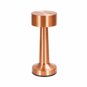 TABLE LAMP ROSE GOLD COLOR HEAVY DUTY