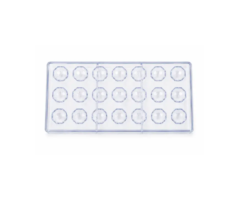 Chocolate Mold – Mini Diamond Shape 21 Cavity