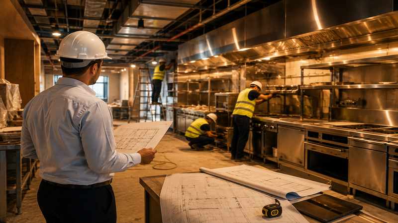 Commercial Kitchen Contractors Dubai for Restaurant Projects