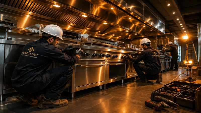 Kitchen Equipment Installation Services Dubai for Commercial Kitchens