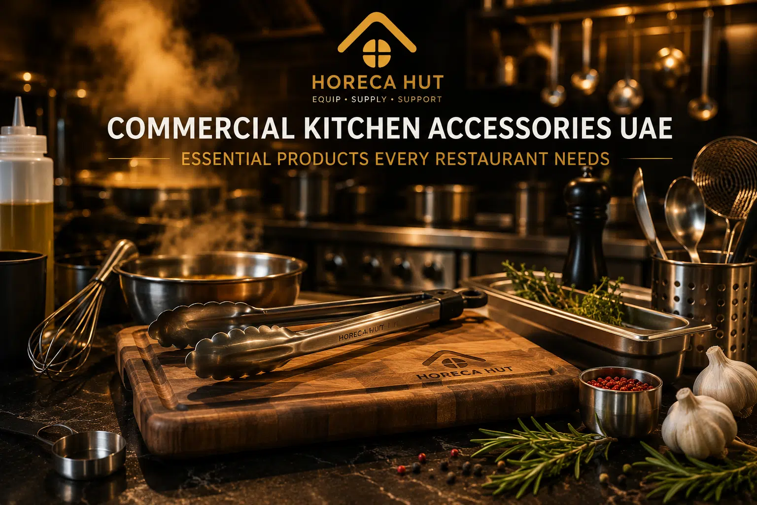 Commercial Kitchen Accessories UAE: Essential Products Every Restaurant Needs