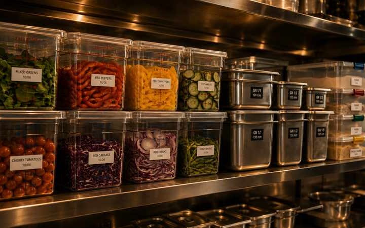 Best Kitchen Containers for Restaurants: Cambro, GN Pans and Storage Boxes