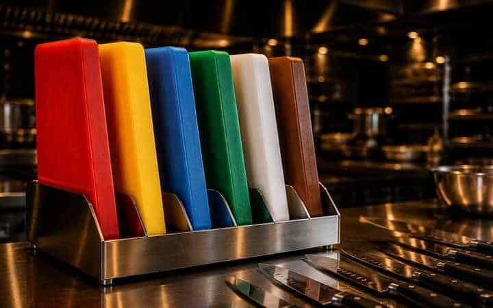 Color-Coded Cutting Boards for Restaurants: Buy the Right Set