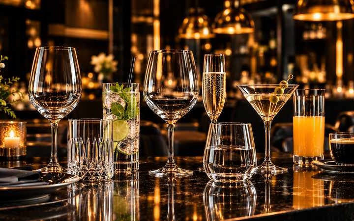 Best Glassware for Cafes, Restaurants and Hotels in UAE